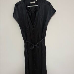 Babaton Black Midi Dress